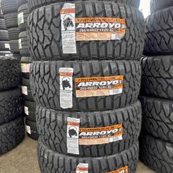 285/45R22 Set Of 4 Arroyo R/T New Tires 