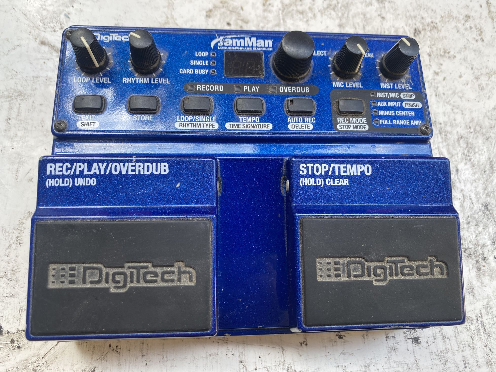 Made in USA DigiTech JamMan Looper / Phase Sampler