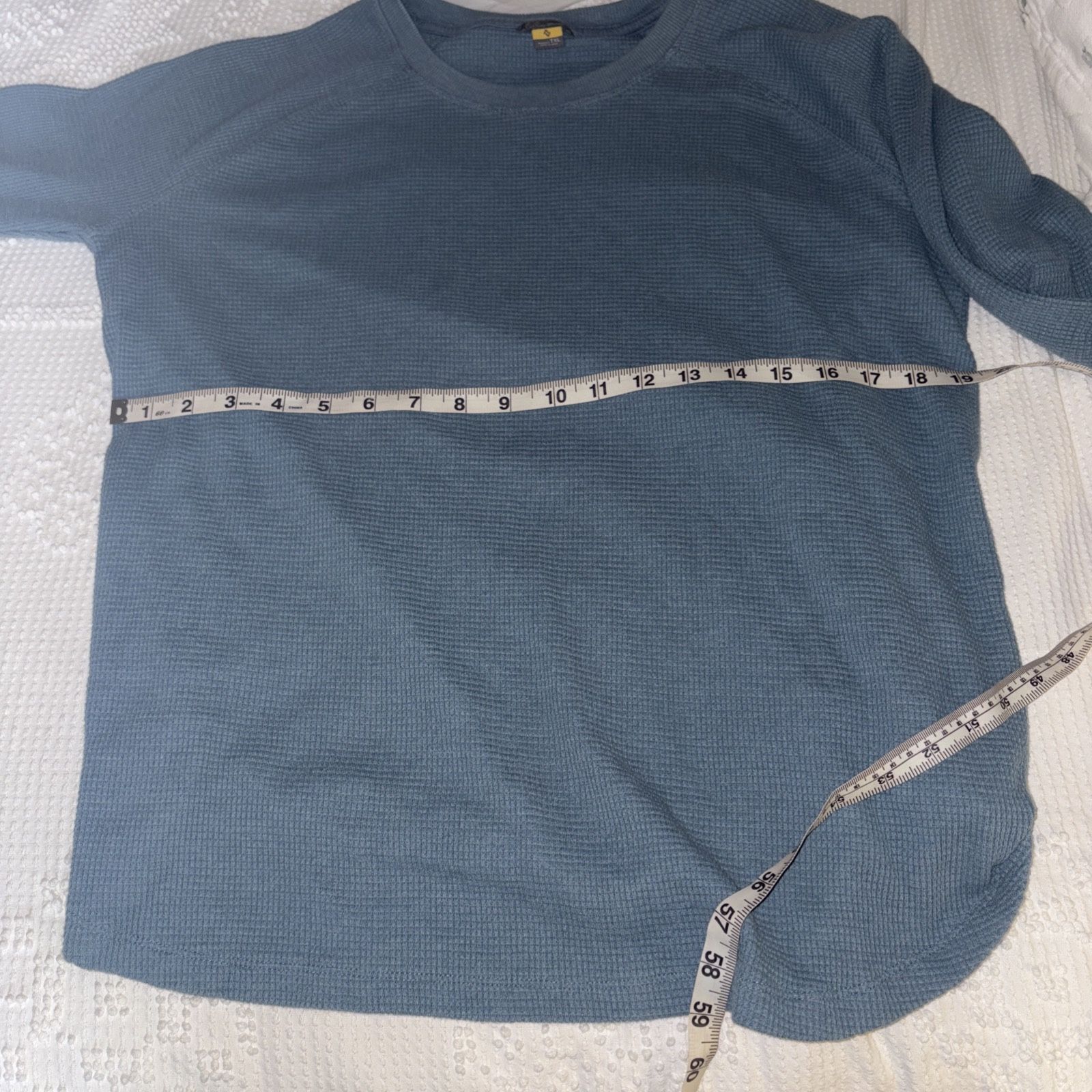 Women’s Eddie Bauer XL Tall Thermal T Shirt In Blue