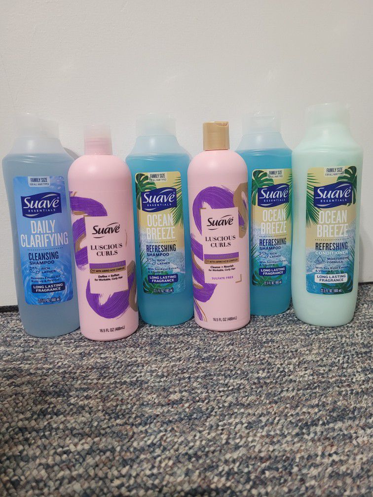 Suave Hair Shampoo/conditioner Bundle 