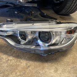 Headlamp 2015 BMW 428i Grand Coupe LH Headlamp OEM