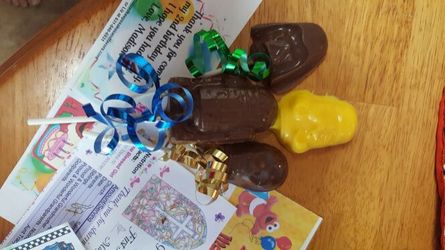 Personalized party favors and choc