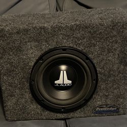 Used 8 Inch JL Audio Sub In Sealed Box Works Good 