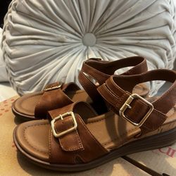 Low Wedge Sandals  
