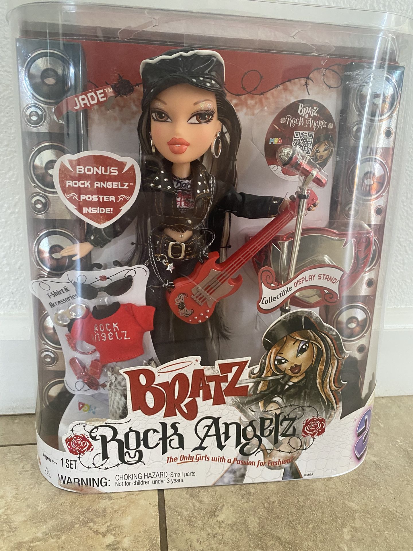 Bratz 2021 Rock Angelz Jade Doll 20 Yearz Special Edition Fashion NEW