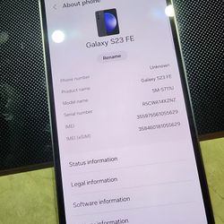 Samsung Galaxy S23FE T-mobile 