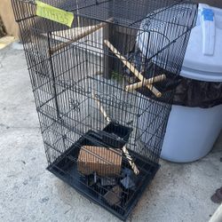 Excellent Condition Big Birds, Cage
