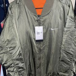 Women’s Reversible Bomber Jacket 1x 