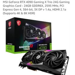 Rtx 4090 Msi Gaming Trio