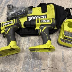 Ryobi 18v Drill And Driver Kit
