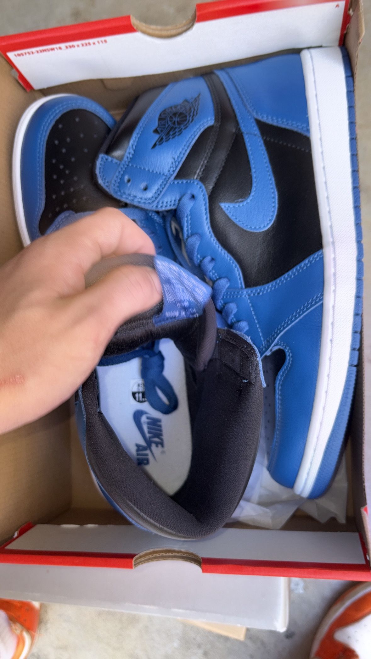 Jordan 1 Marina Blue Size 11.5