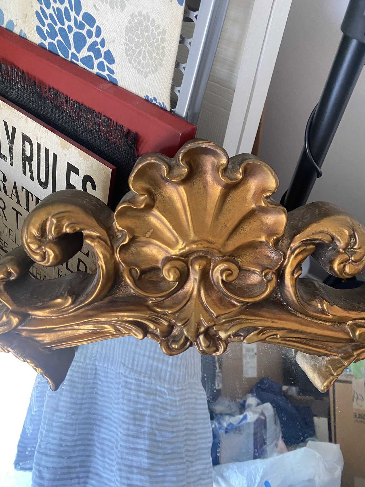 Antique Gold Mirror