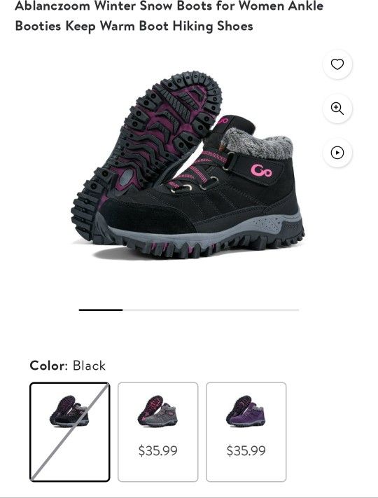 Womens Winter Hiking Boots Sz 41