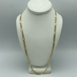 14kt Yellow Gold Figaro Link Chain 25”