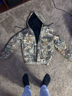 Vintage camo coat