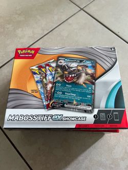 Pokemon Mabosstiff Showcase Brand New Sealed