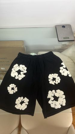 Black denim tears shorts