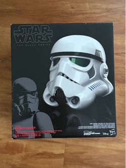 Star Wars Black Series Stormtrooper Helmet Replica Full Size
