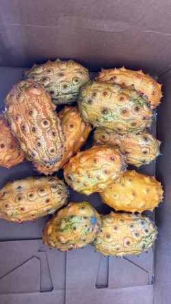 FRESH KIWANO HORNED MELONS FOR SALE! Looking for something unique and delicious? I have fresh Kiwano (Horned Melons) available for sale in the Anaheim