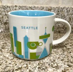 STARBUCKS 2015 “ YOU ARE HERE” Collection SEATTLE MUG…NEVER USED
