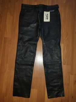 Men's new Harley Davidson leather Pants Size 38