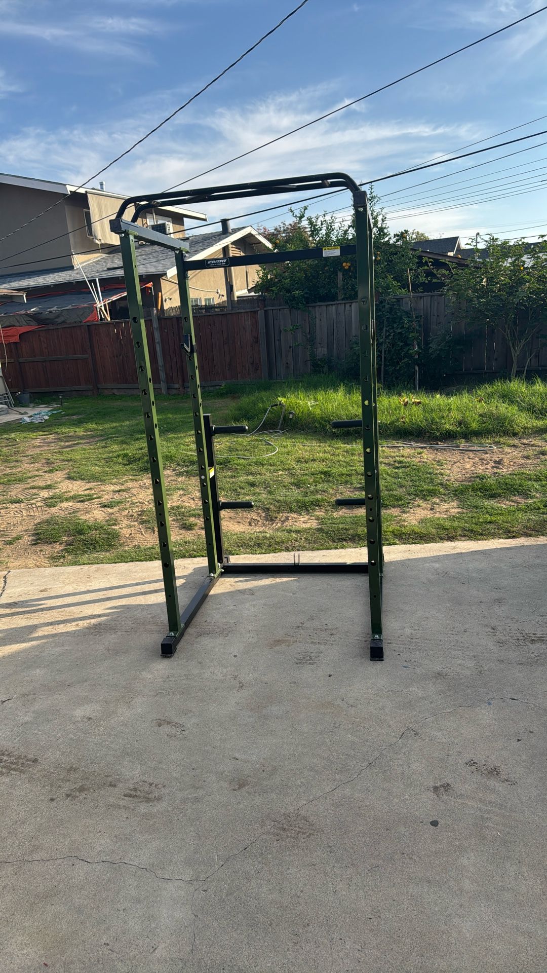 Power Rack with Cable Pulley