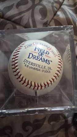 Autographed Field Of Dreams Baseball