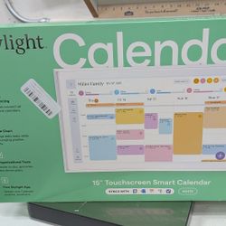 SKYLIGHT 15 "  TOUCHSCREEN SMART CALENDAR. NEW IN BOX. 