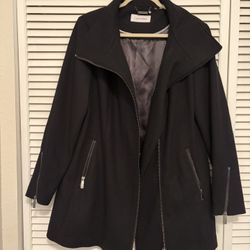 Calvin Klein Wool Blend Coat