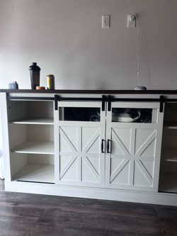 Entertainment Center - Rustic Farmhouse