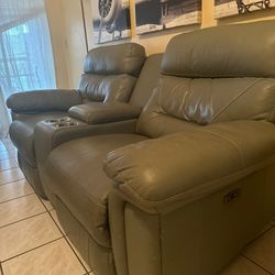 Recliners Leather 