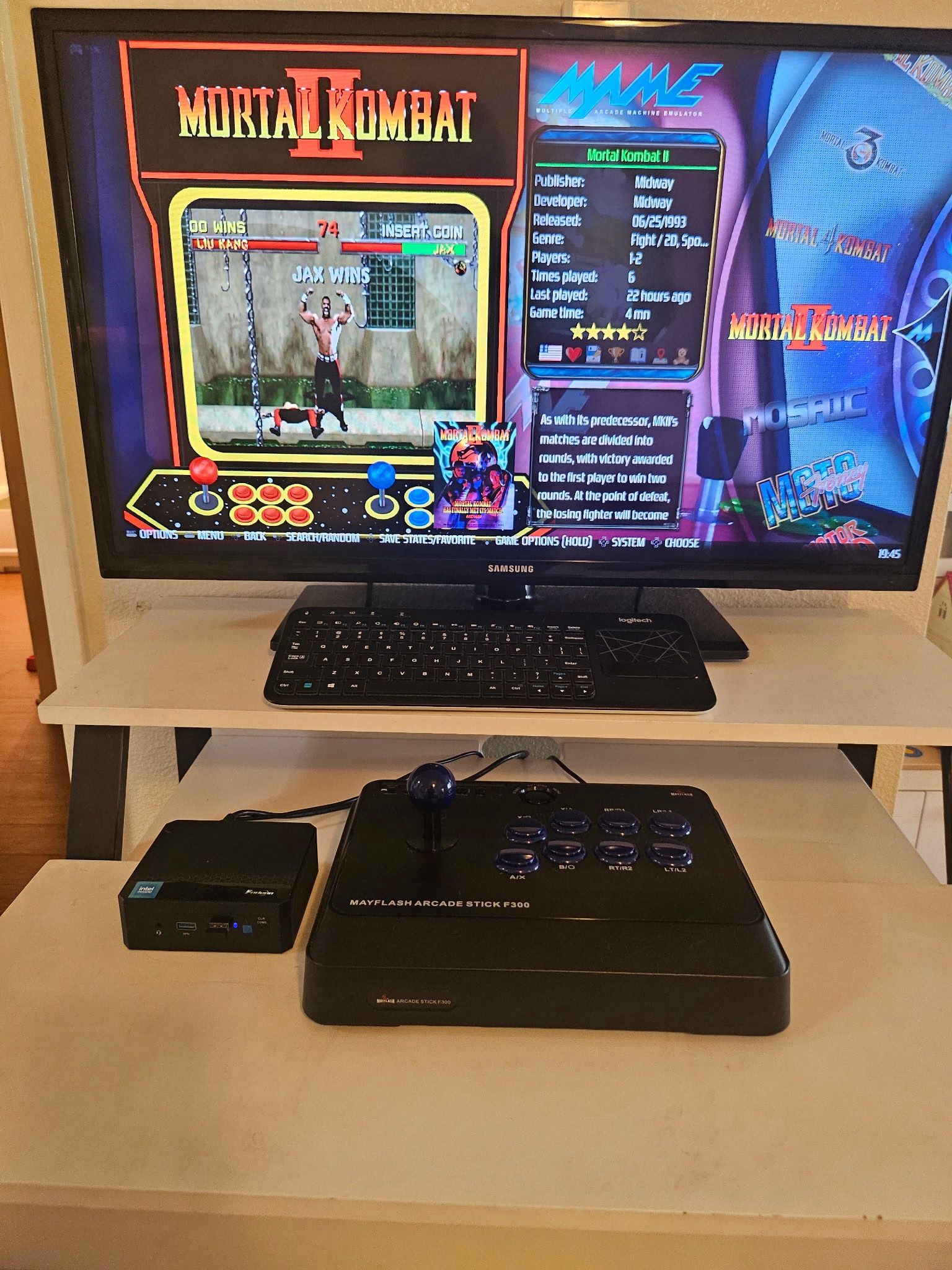 Batocera Arcade Mini Pc Intel With Arcade And Retro Games