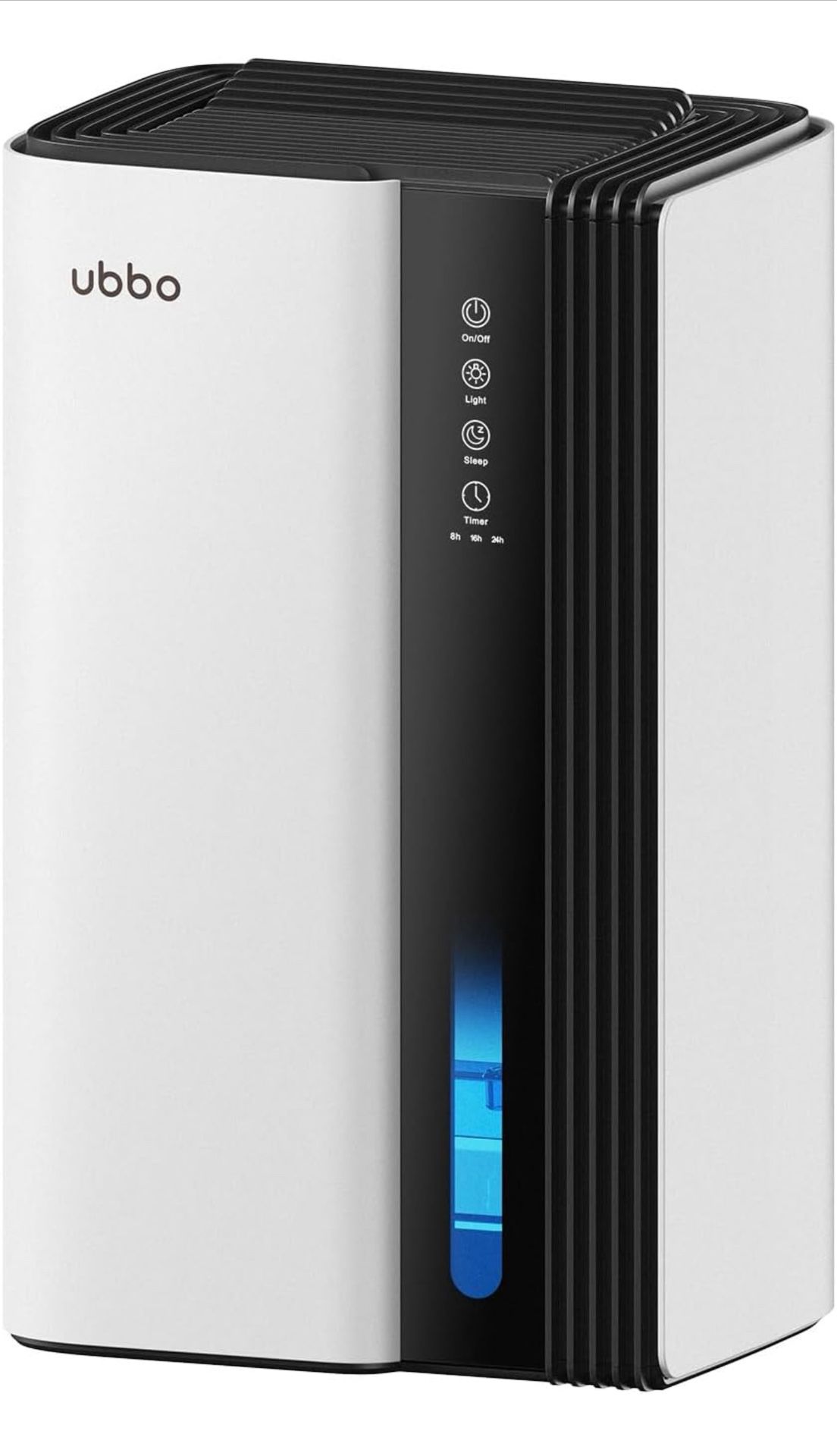 Dehumidifiers for Home, 850 sq.ft 95oz Dehumidifier with Drain Hose Timer Sleep Mode Auto-Off 7 Colors Light, Dehumidifier for Bedroom Bathroom Baseme