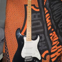 Electric guitar with Amp