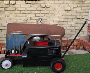 Chop top car push wagon