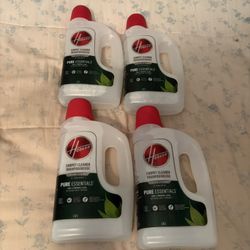 (4-Pack) Hoover Pure Essentials Carpet Cleaner Solution, 50 oz.