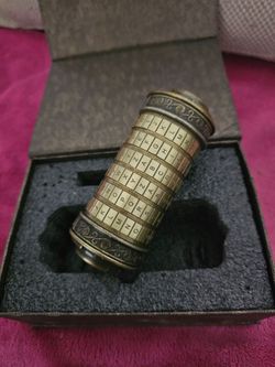 Da Vinci Code Cryptex Puzzle Box