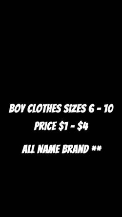 Little Boy Clothes! Size 4 - 10