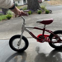12” Radio Flyer Peddle Bike 