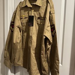 Men's Regal Wear for Military Field Jacket in Tan size 5xl