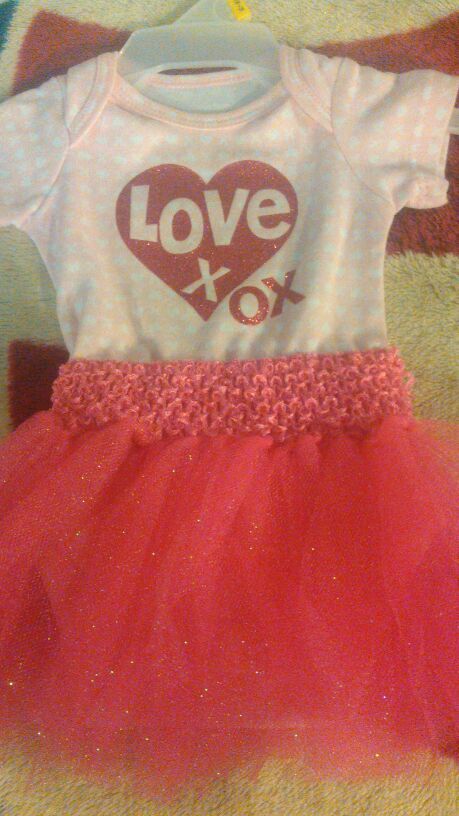 NB handmade tulie onesie dress