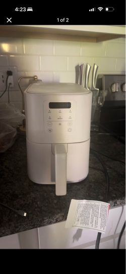 White Digital Air Fryer Bella