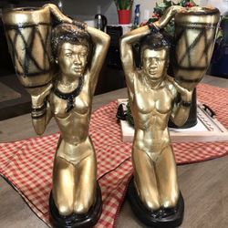 2  Sets Statue Figurine