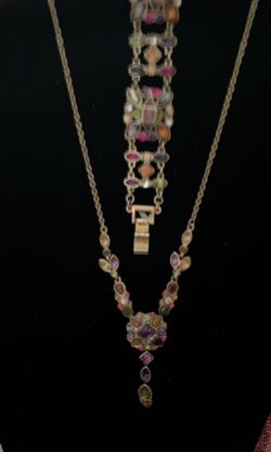 Nice necklace and bracelet set $5