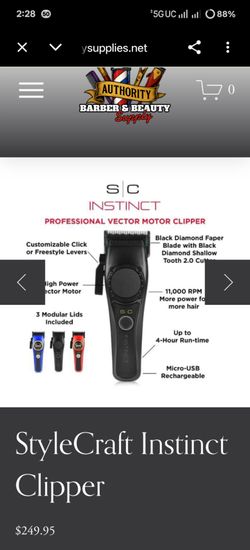 INSTINCT PRO SC METAL EDITION, CLIPPER/TRIMMER. (METAL
