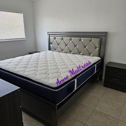 NEW KING PILLOW TOP MATTRESS AND BOX SPRING