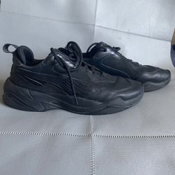 Puma Mens Black Thunder Desert Trainers