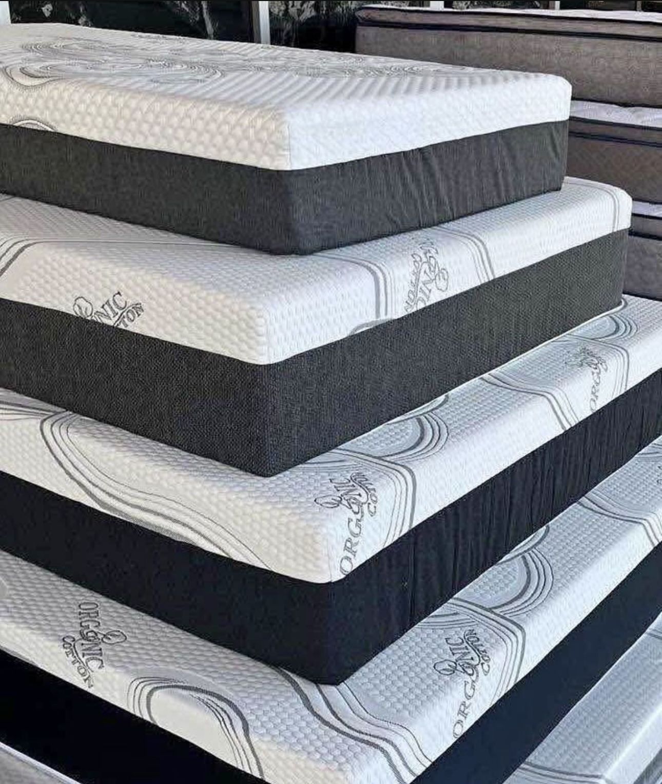 Cool Gel Memory Foam Mattresses Available In All Sizes! Twin-Full-Queen-E King C King!