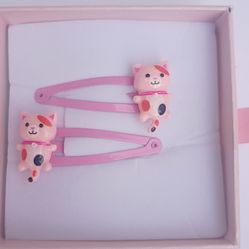 Cute Cat Magnetic Hair Clips.
