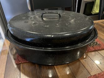 18” Covered Roasting Pan
